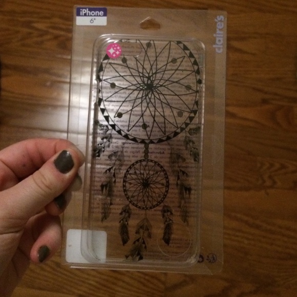 clear dream catcher phone case from Claire's