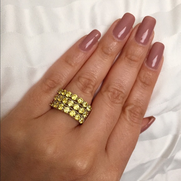 Sunshine CZ ring