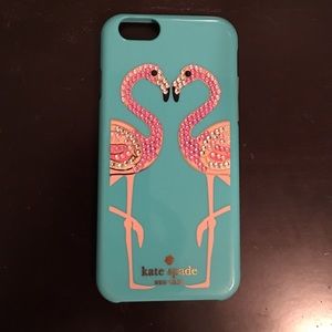 Kate Spade flamingo IPhone 6 case