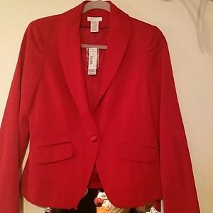 Red blazer