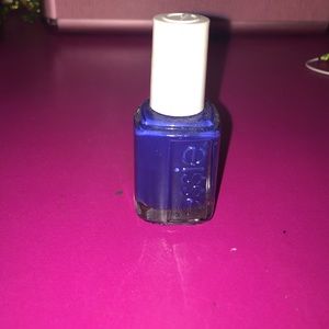 Blue Essie nail polish