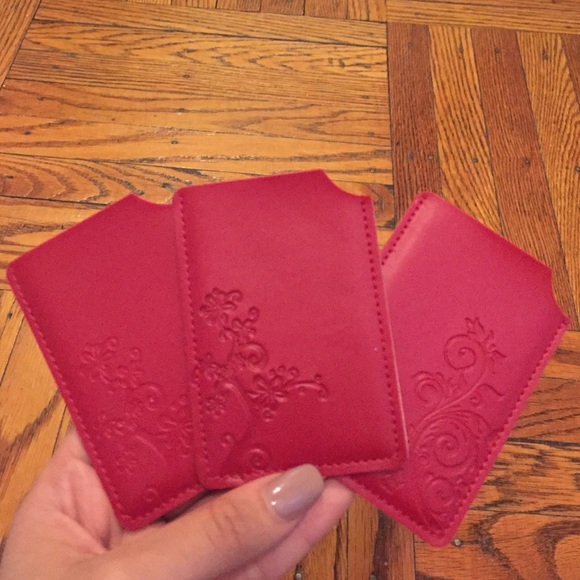 Leather card holders