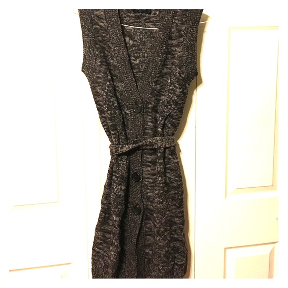 The Limited long sleeveless sweater vest/dress