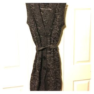 The Limited long sleeveless sweater vest/dress