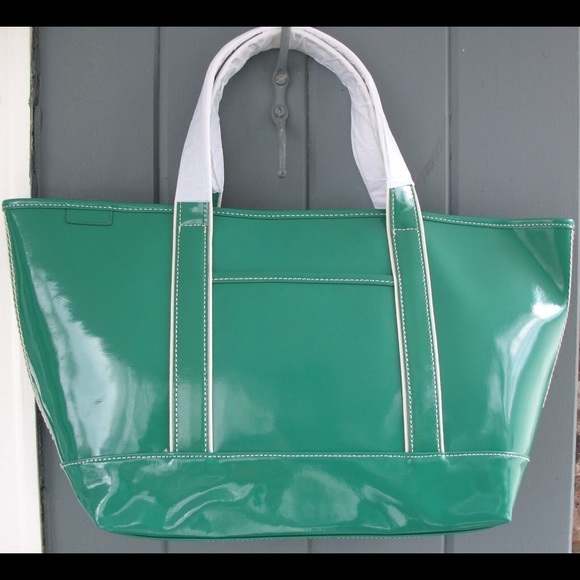 Patent lands' end tote