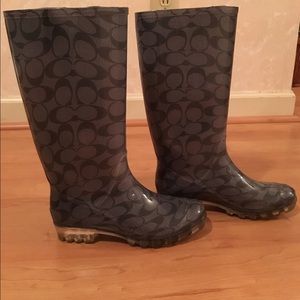 Authentic Coach Rain boots