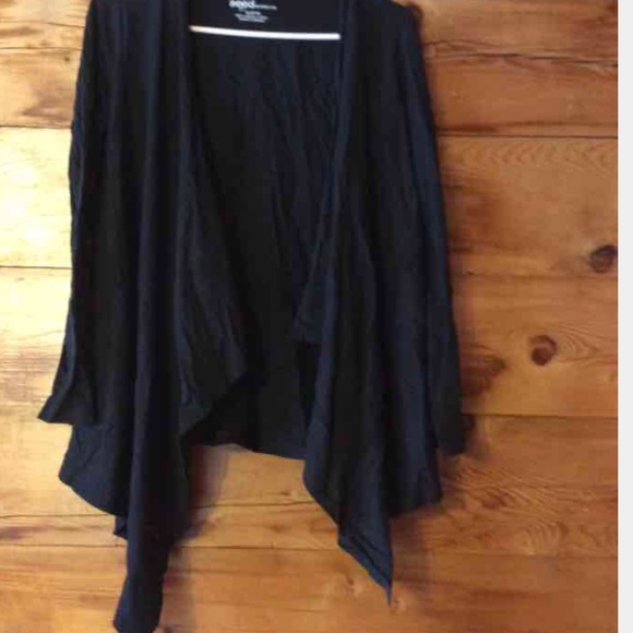 Black cardigan