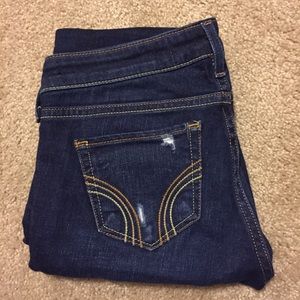 Ripped Skinny Hollister Jeans