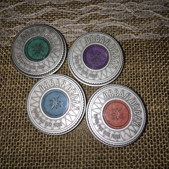 Four Urban Decay Eyeshadows