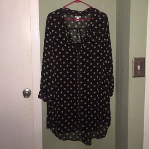 Old Navy Polka Dot Tunic