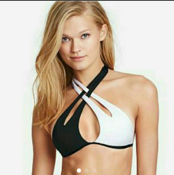 Vs criss cross swim top