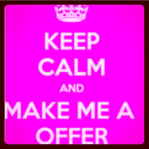 Offers are welcome!!!