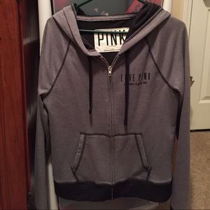 Pink Victoria's Secret hoodie