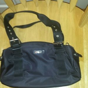 Kenneth Cole Reaction Nylon Black & Pink Bag!