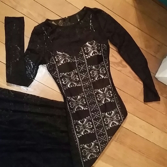 *NEW* LuLu floor length dress *RESERVED* - Picture 2 of 4