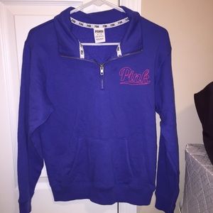 ON HOLD Victoria's Secret PINK half zip