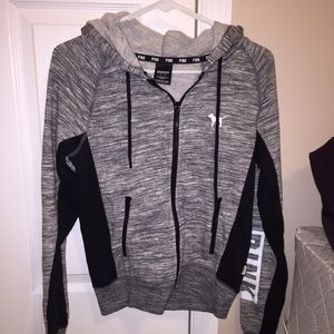 RESERVED** Victoria's Secret PINK!! FULL ZIP rare