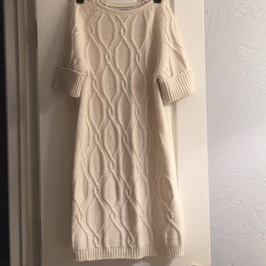 Merona Creme Sweater Dress