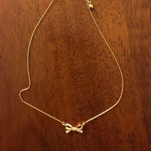 Kate spade New York bow pendant necklace