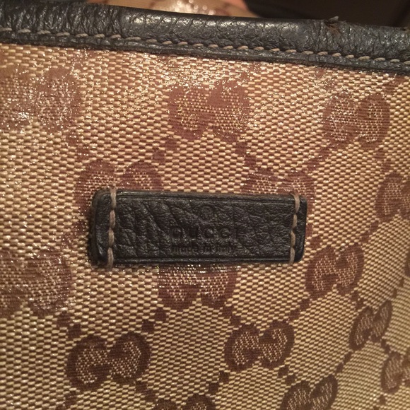 Gucci Coated Canvas tote - Picture 2 of 4