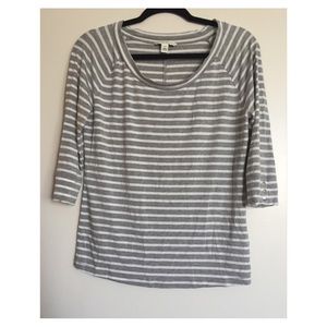 Banana Republic • Striped Long Sleeve Blouse
