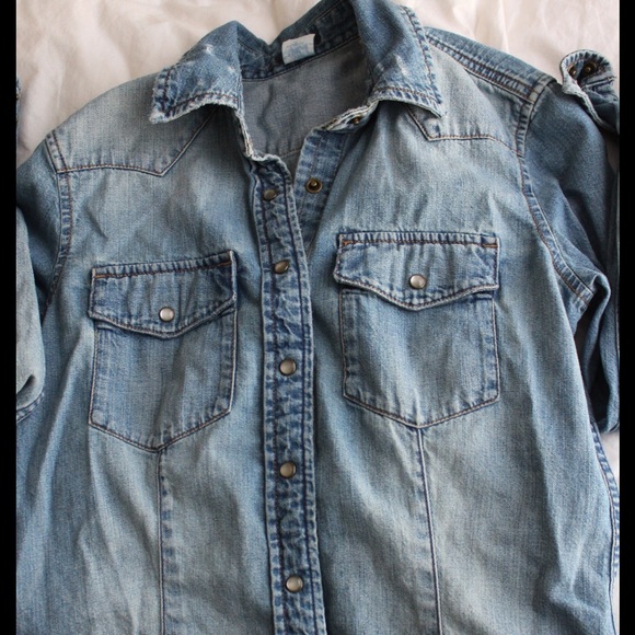 J. Crew Long Sleeve Denim