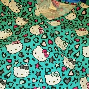 Hello kitty scrub top brand new