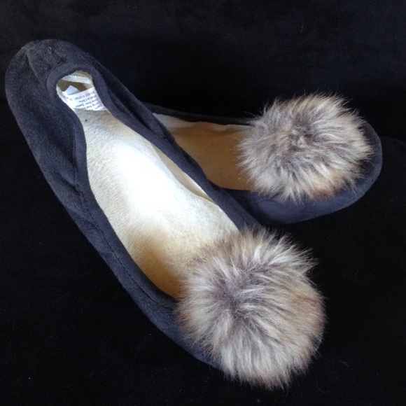 Gap fur ballet flats
