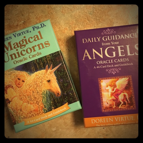 2 Oracle cards by Doreen Virtue PhD
