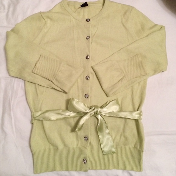 Gap cardigan with jeweled button accents