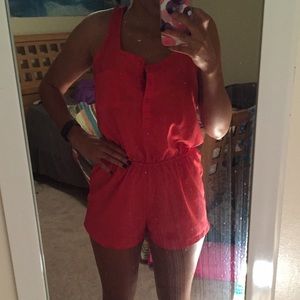 Orange Romper (Medium)