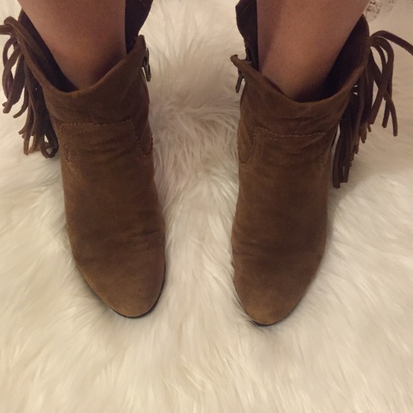 "Louie" Fringe Ankle Booties - Picture 4 of 4