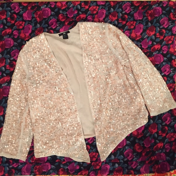 SALE! 💖Sequined pink party jacket