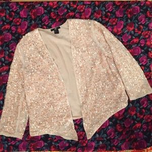 SALE! 💖Sequined pink party jacket