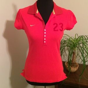 Nike Collared Soccer Top