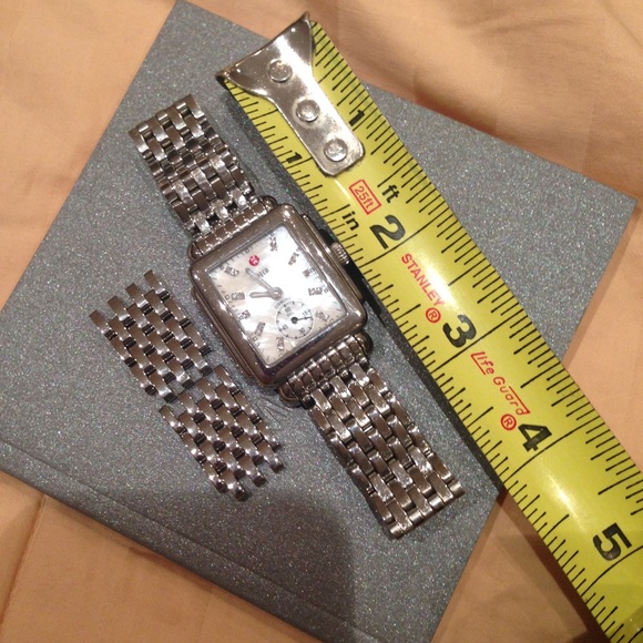 Michele Deco Diamond Dial Watch