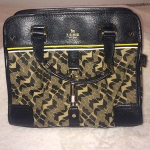 L.A.M.B patterned handbag