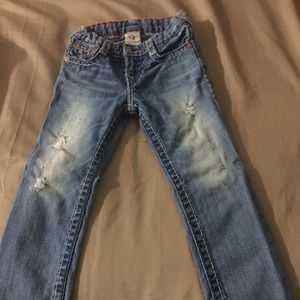 Boys size 5 true religion jeans