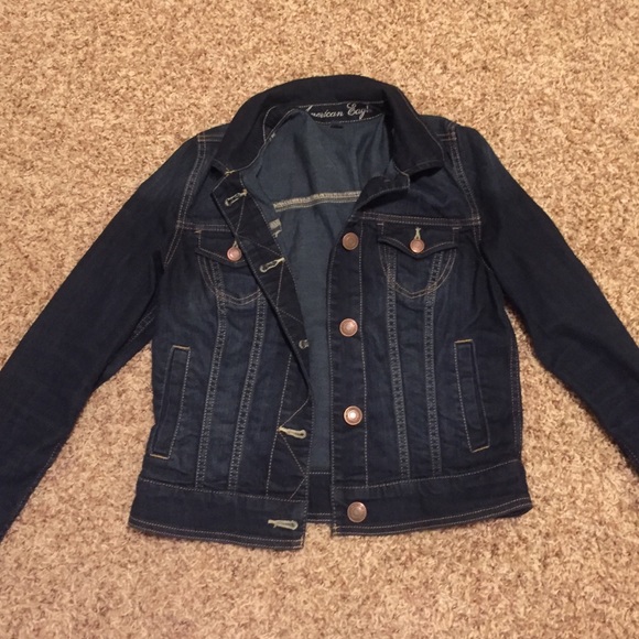 Dark Wash Jean Jacket American Eagle