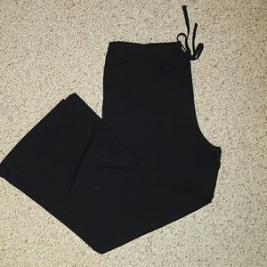 Cherokee black scrub pants