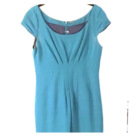 Teal blue dress by Elie Tahari - prefer for summer