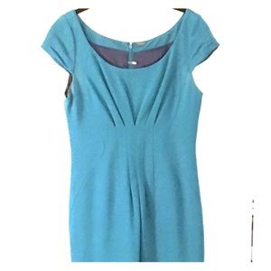 Teal blue dress by Elie Tahari - prefer for summer