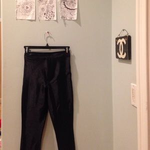 AA BLACK DISCO PANTS NEVER WORN