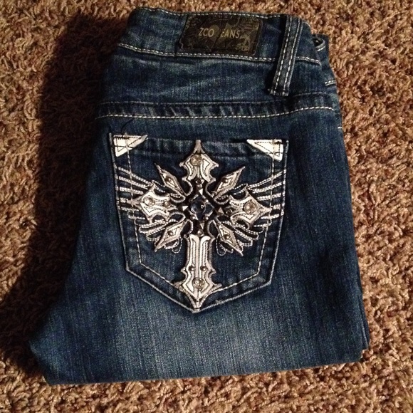 ZCO medium wash blue jeans (Boot cut)