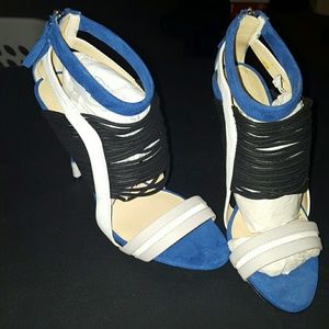 Blue heels