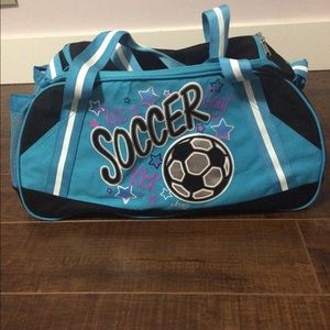 Justice soccer bag! Barely used!