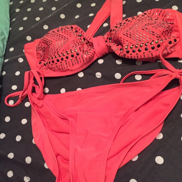 Target bikini with studs