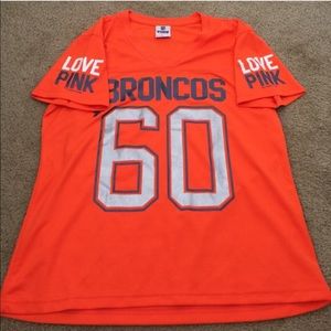 Pink Bronco jersey