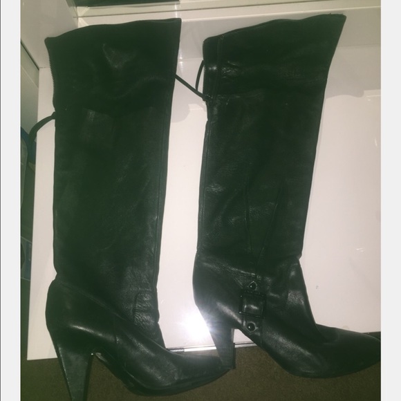 Black boots