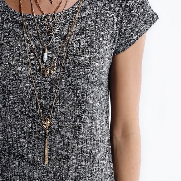 "His Golden Muse" Side Split Maxi Top - Picture 2 of 4